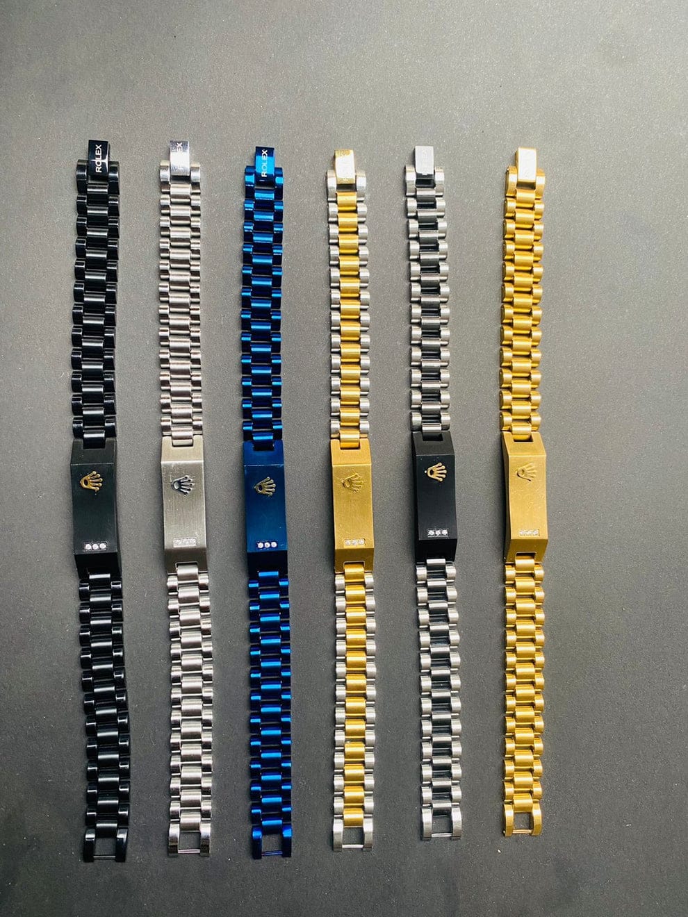 Premium Stainless Steel Bracelet for Men (6 Color Options)