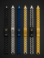Premium Stainless Steel Men's Bracelet in 6 Color Options