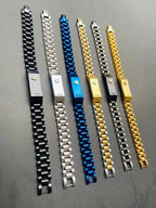 Premium Stainless Steel Bracelet for Men (6 Color Options)