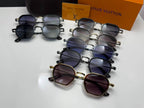LV Geometric Metal Sunglasses (Premium Edition)