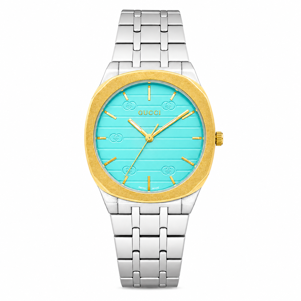 Gucci Premium Tiffany Blue Dial Watch
