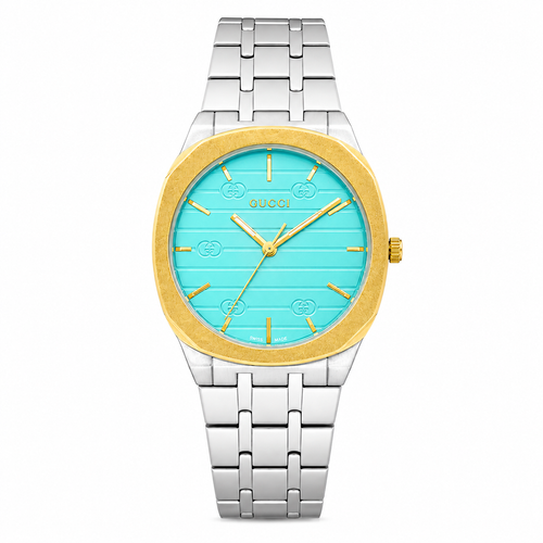 Gucci Premium Tiffany Blue Dial Watch