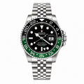 Rolex GMT Master II Green & Black Bezel Jubilee Watch