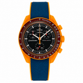 Omega x Swatch Mission to the Moon Black Dial Watch (Premium Edition)