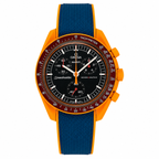 Omega x Swatch Mission to the Moon Black Dial Watch (Premium Edition)