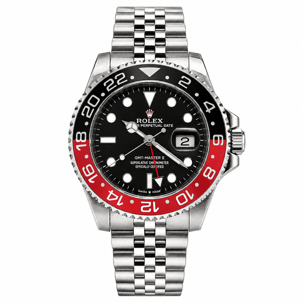 KU RLX GMT Master II Pepsi Semi-Automatic Watch