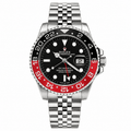 KU RLX GMT Master II Pepsi Semi-Automatic Watch