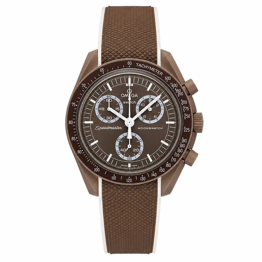 Omega x Swatch Mission to the Moon Black Dial Watch (Premium Edition)