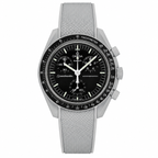 Omega x Swatch Mission to the Moon Black Dial Watch (Premium Edition)