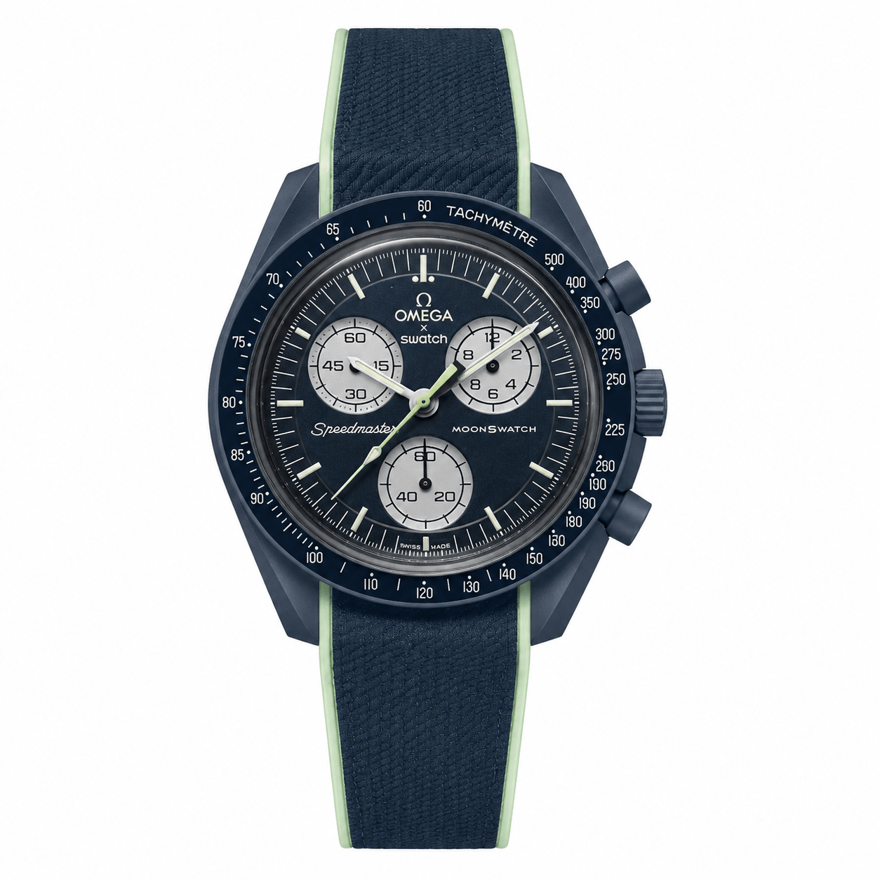 Omega x Swatch Mission to the Moon Navy Blue Dial Watch (Premium Edition)