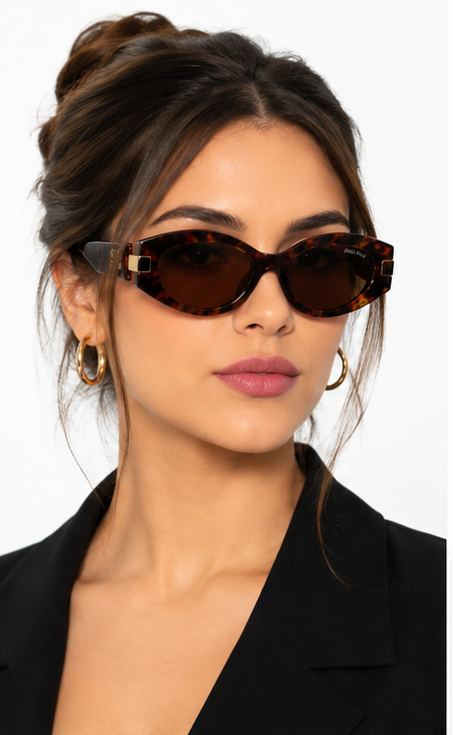 Miu Miu Oval Fashion Sunglasses (Premium Edition)