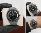 Omega x Swatch Mission to the Moon Black Dial Watch (Premium Edition)
