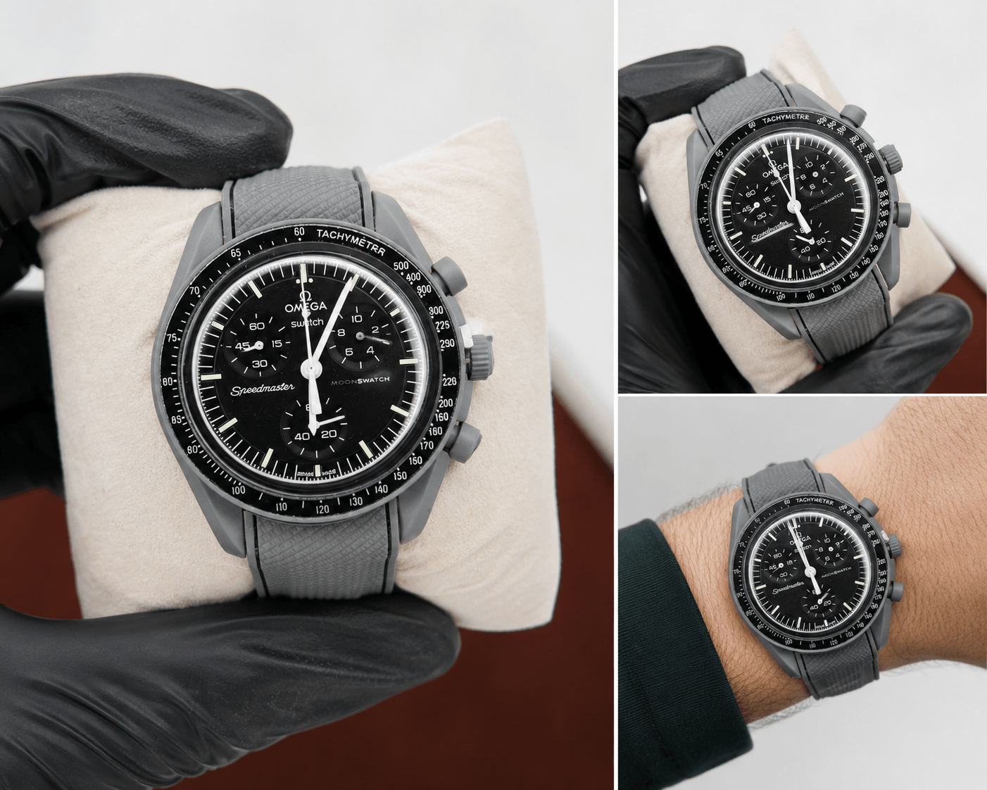 Omega x Swatch Mission to the Moon Black Dial Watch (Premium Edition)