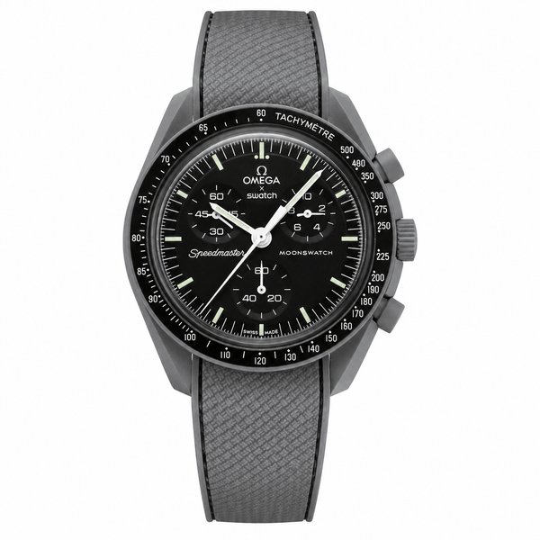 Omega x Swatch Mission to the Moon Black Dial Watch (Premium Edition)