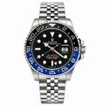 KU RLX GMT Master II Pepsi Semi-Automatic Watch