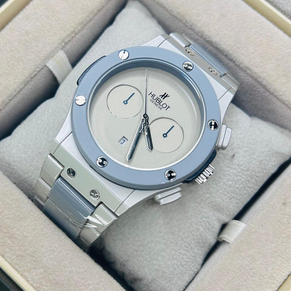 Hublot Men's Silver Dial Stainless Steel
