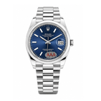 Rolex Oyster Perpetual Datejust Blue Dial Men's Watch