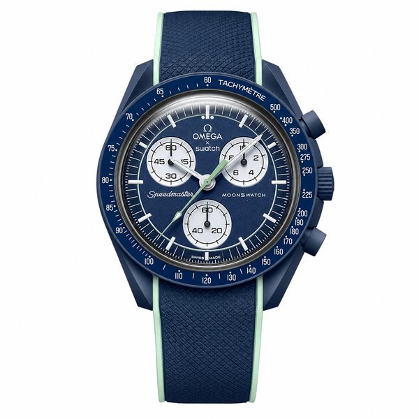 Omega x Swatch Mission to the Moon Navy Blue Dial Watch (Premium Edition)