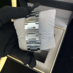 Tissot PRX Tiffany Blue Dial Silver Chain Date Function Quartz Watch For Men