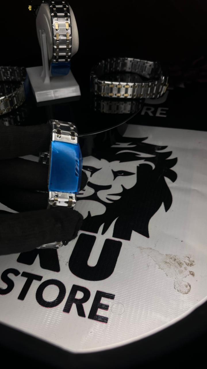 Arabic Chain Twotone Watch
