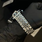 RLX GMT Master II Pepsi Semi-Automatic Watch with Black Dial and Jubilee Stainless Steel Bracelet