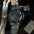 RLX GMT Master II Pepsi Semi-Automatic Watch with Black Dial and Jubilee Stainless Steel Bracelet