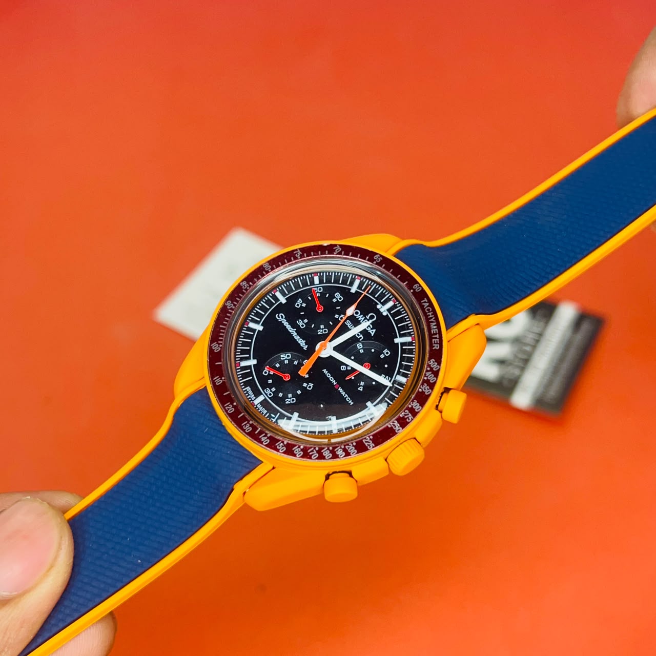 Omega x Swatch Mission to the Moon Black Dial Watch (Premium Edition)