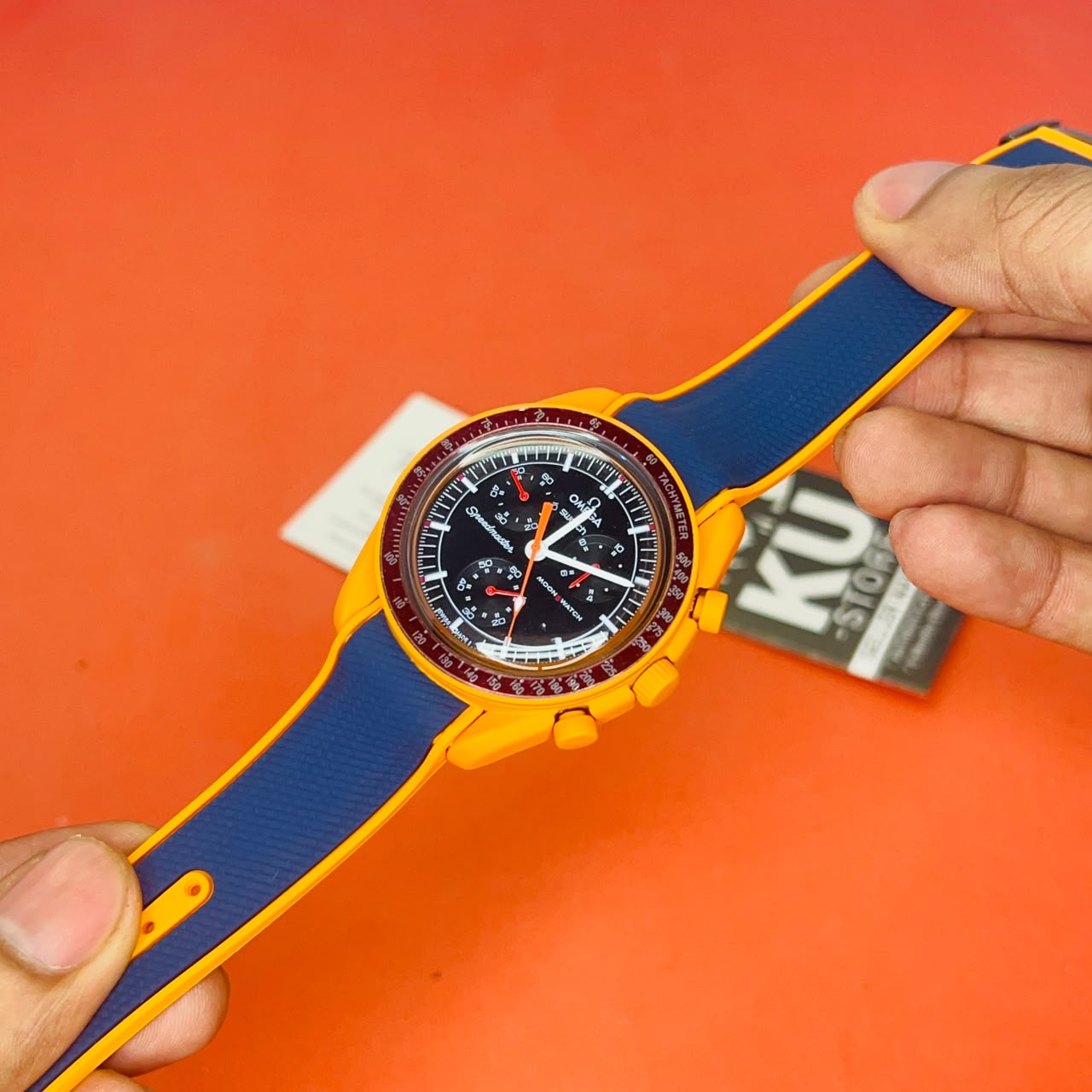 Omega x Swatch Mission to the Moon Black Dial Watch (Premium Edition)