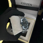 Tissot PRX Black Dial  Silver Chain Watch – Date Function | Swiss Style Luxury Quartz Watch