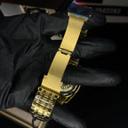 FITRON TRICAL Men's Gold Chain Gold Dial Mechanical Watch
