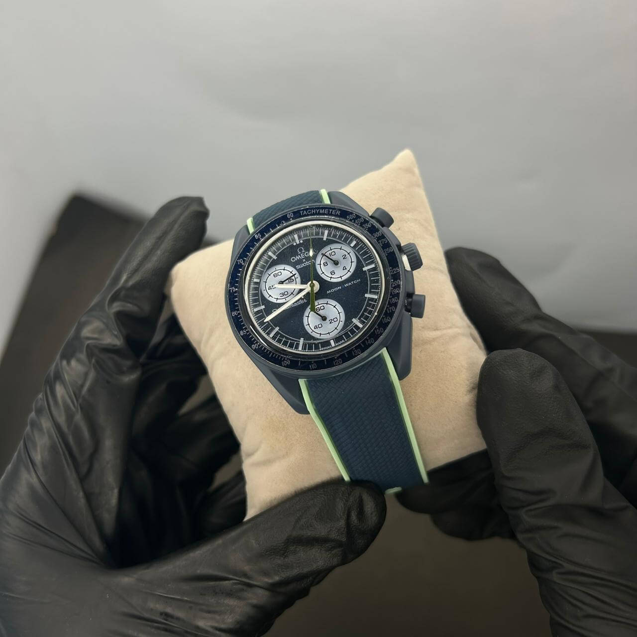 Omega x Swatch Mission to the Moon Navy Blue Dial Watch