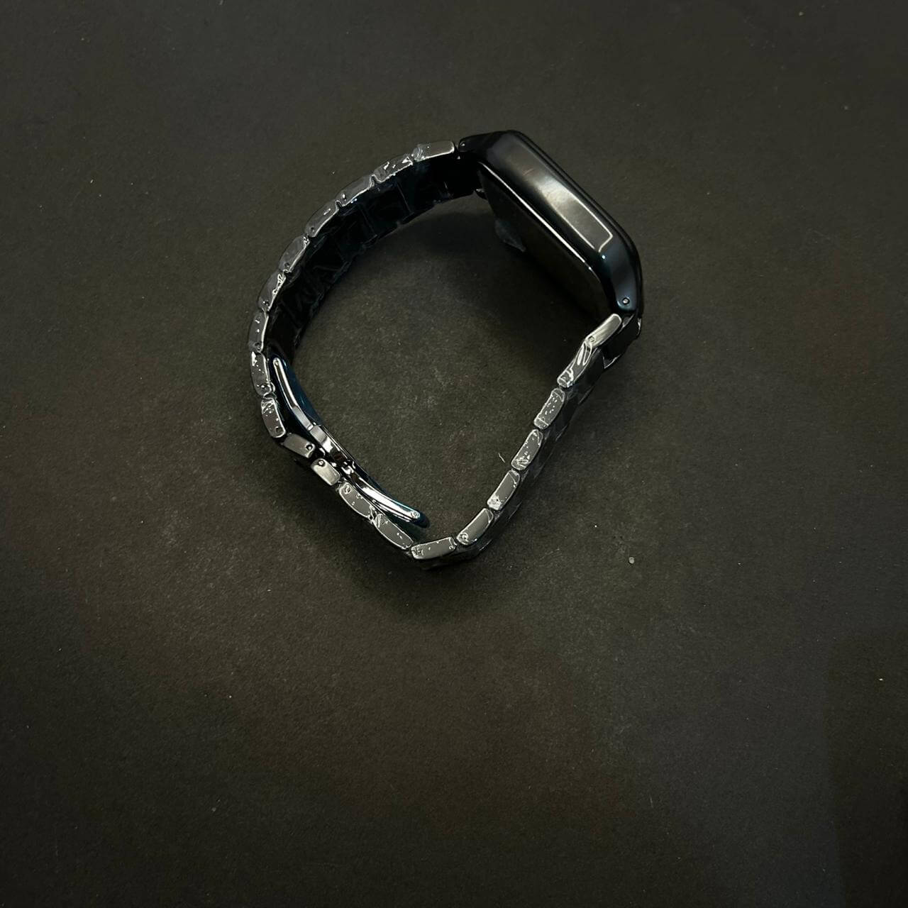 Rado Men's Black Dial Black Chain Watch