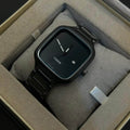 Rado Men's Black Dial Black Chain Watch