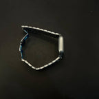 Rado Men's Skeleton Sky Blue Dial Silver Chain Watch