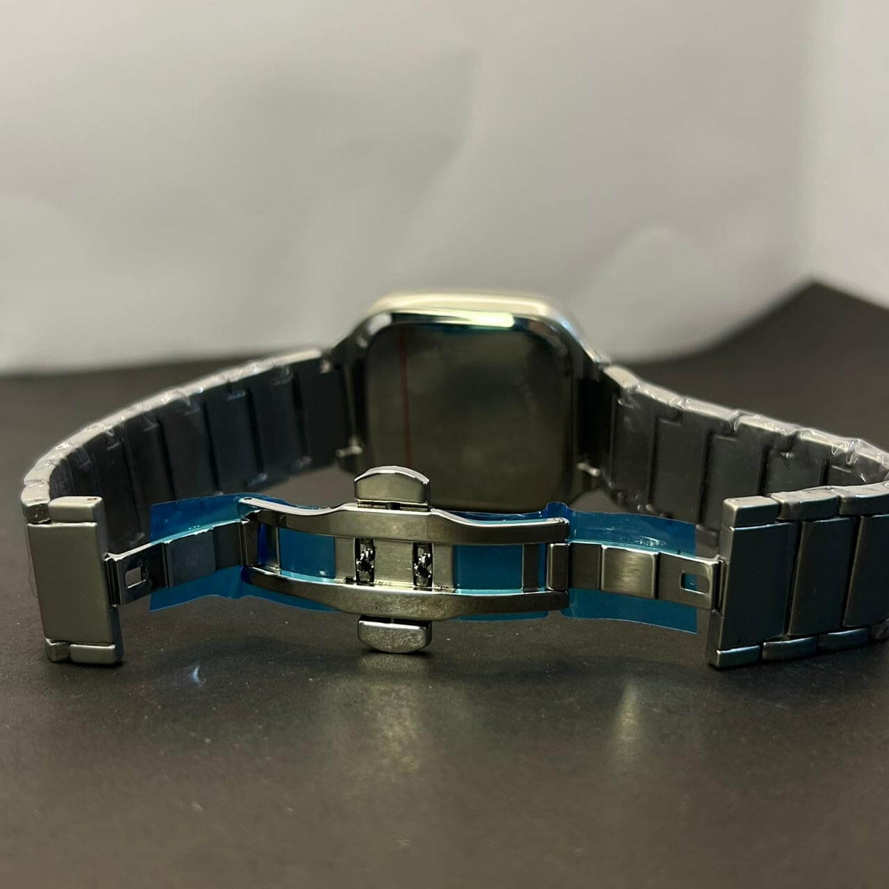 Rado Men's Skeleton White Dial Silver Chain Watch