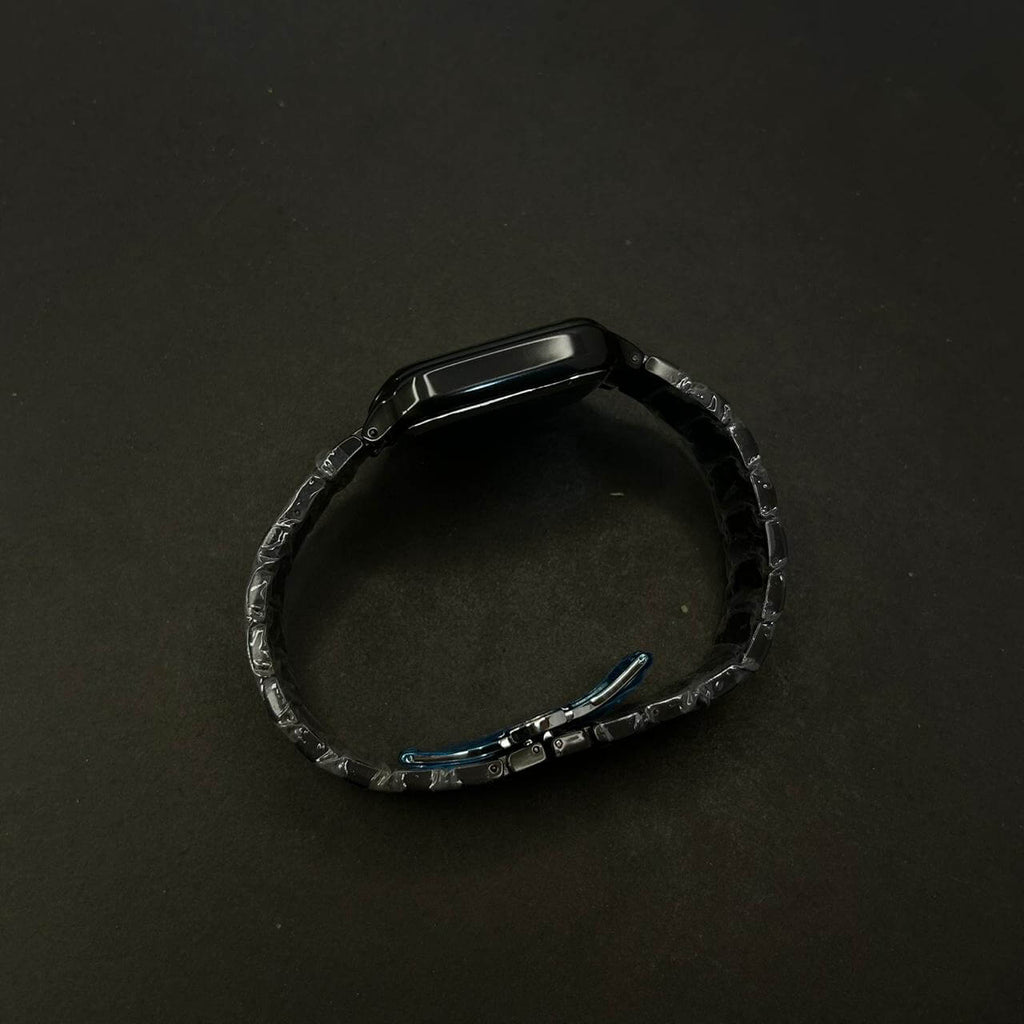 Rado Men's Skeleton Blue Dial Grey Chain Watch