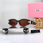 Miu Miu Oval Fashion Sunglasses (Premium Edition)