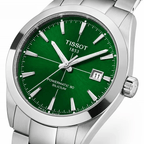 Tissot Gentleman Green Dial Stainless Steel Watch