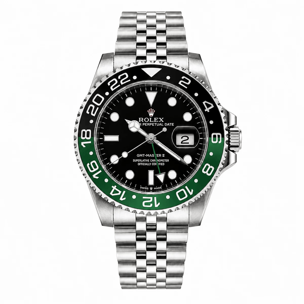 RX GMT Master II Green & Black Bezel Jubilee Watch