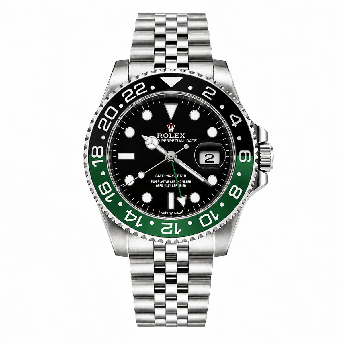 KU RLX GMT Master II Pepsi Semi-Automatic Watch