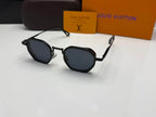 LV Geometric Metal Sunglasses (Premium Edition)